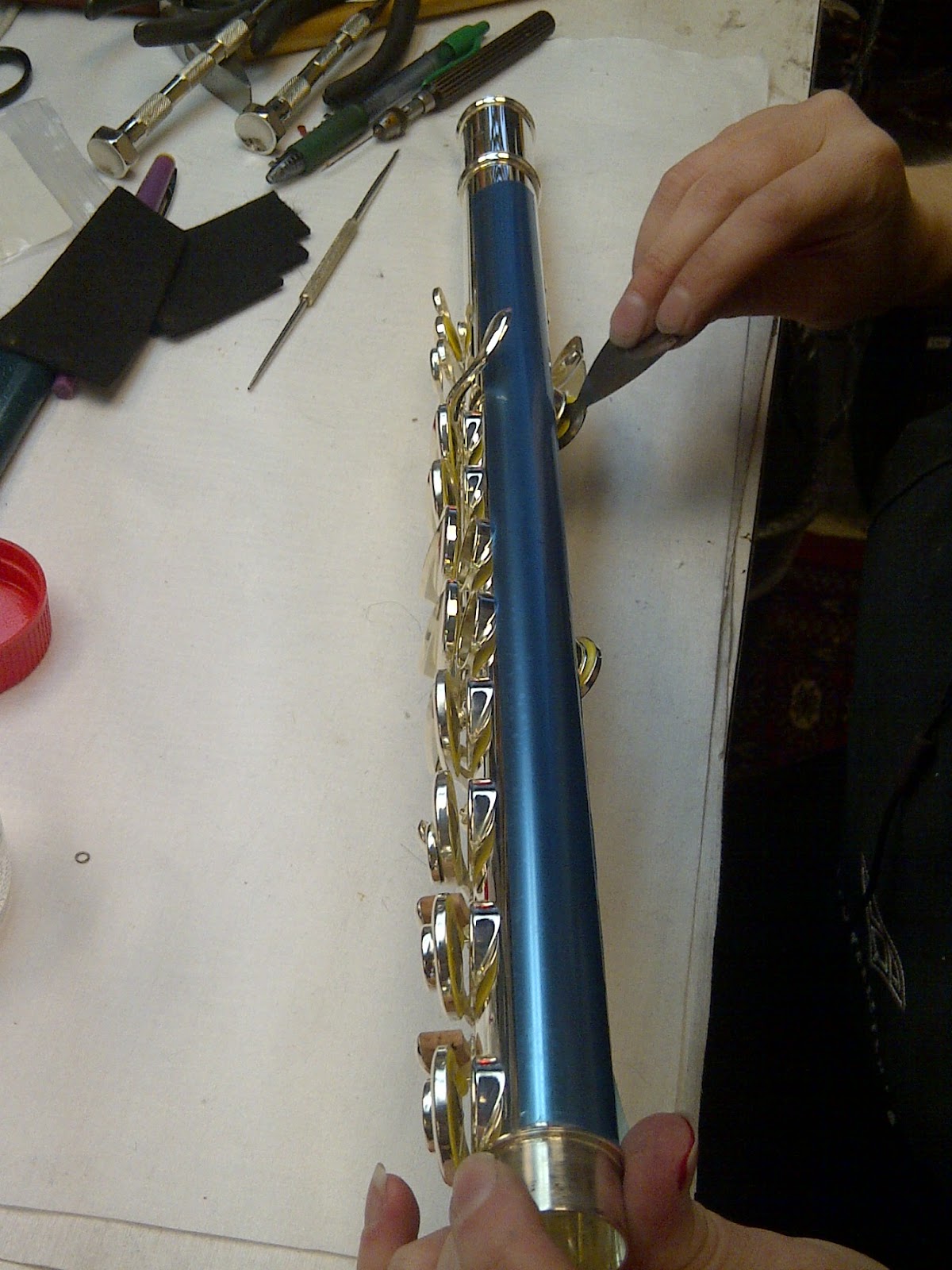 Repair My Flute Alto Repadding