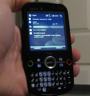 Palm Treo Pro for Sprint caught in the wild