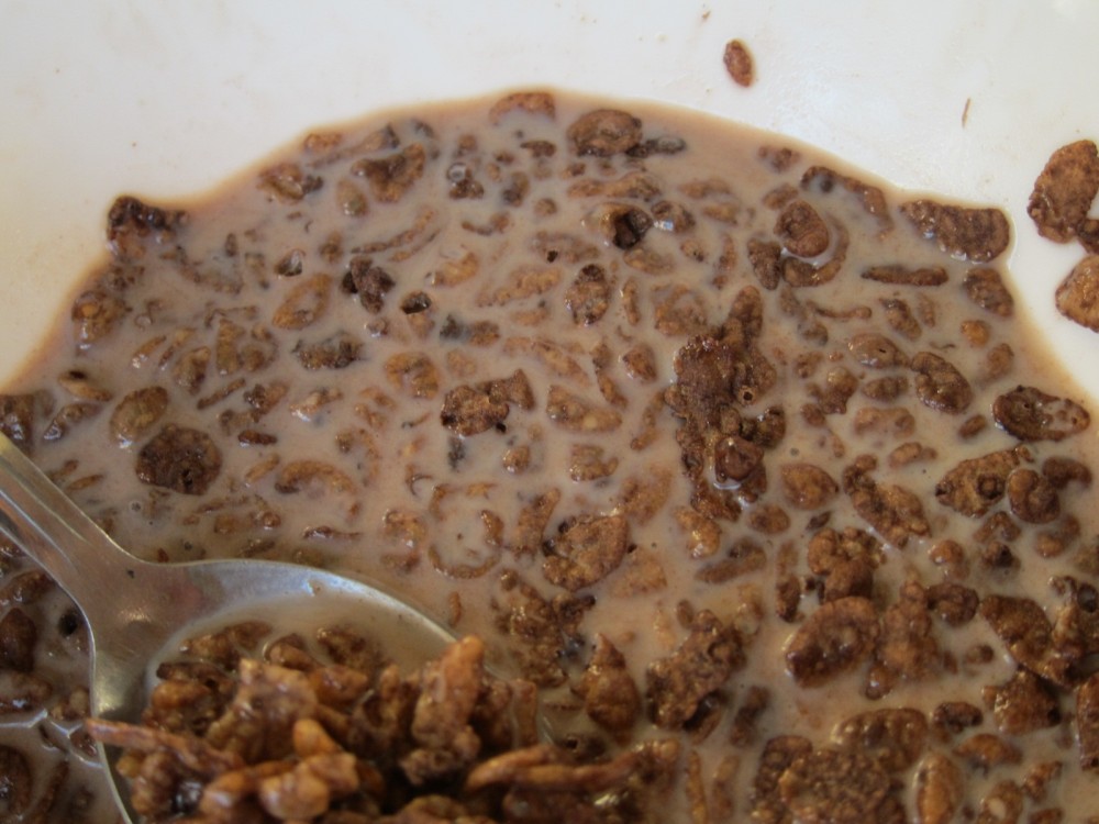 Review Post Xtremely Chocolatey Cocoa Pebbles Brand Eating