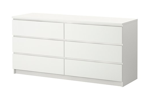 Woman To Woman Diy Ikea Malm Dresser Goes Glam