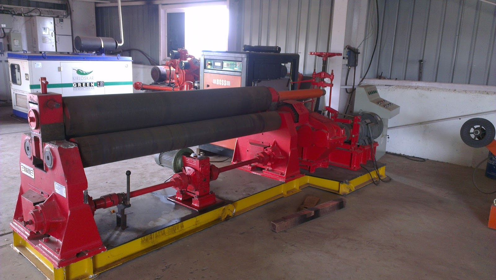 BOSS Boss Air compressors tank manufacturing Machineries