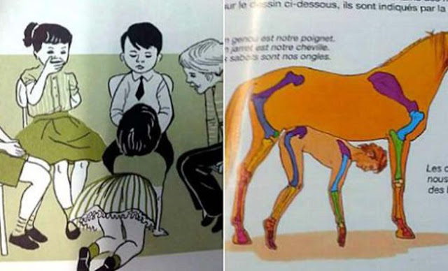 11 Εντελώς ακατάλληλες εικόνες που βρέθηκαν σε παιδικά βιβλία. Συγκλονιστικό!