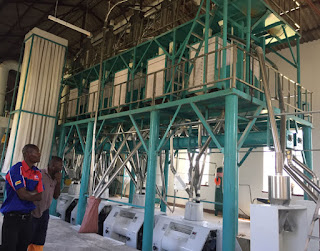 Flour mill is running in Zimbabwe