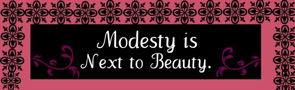 Modesty is Next to Beauty