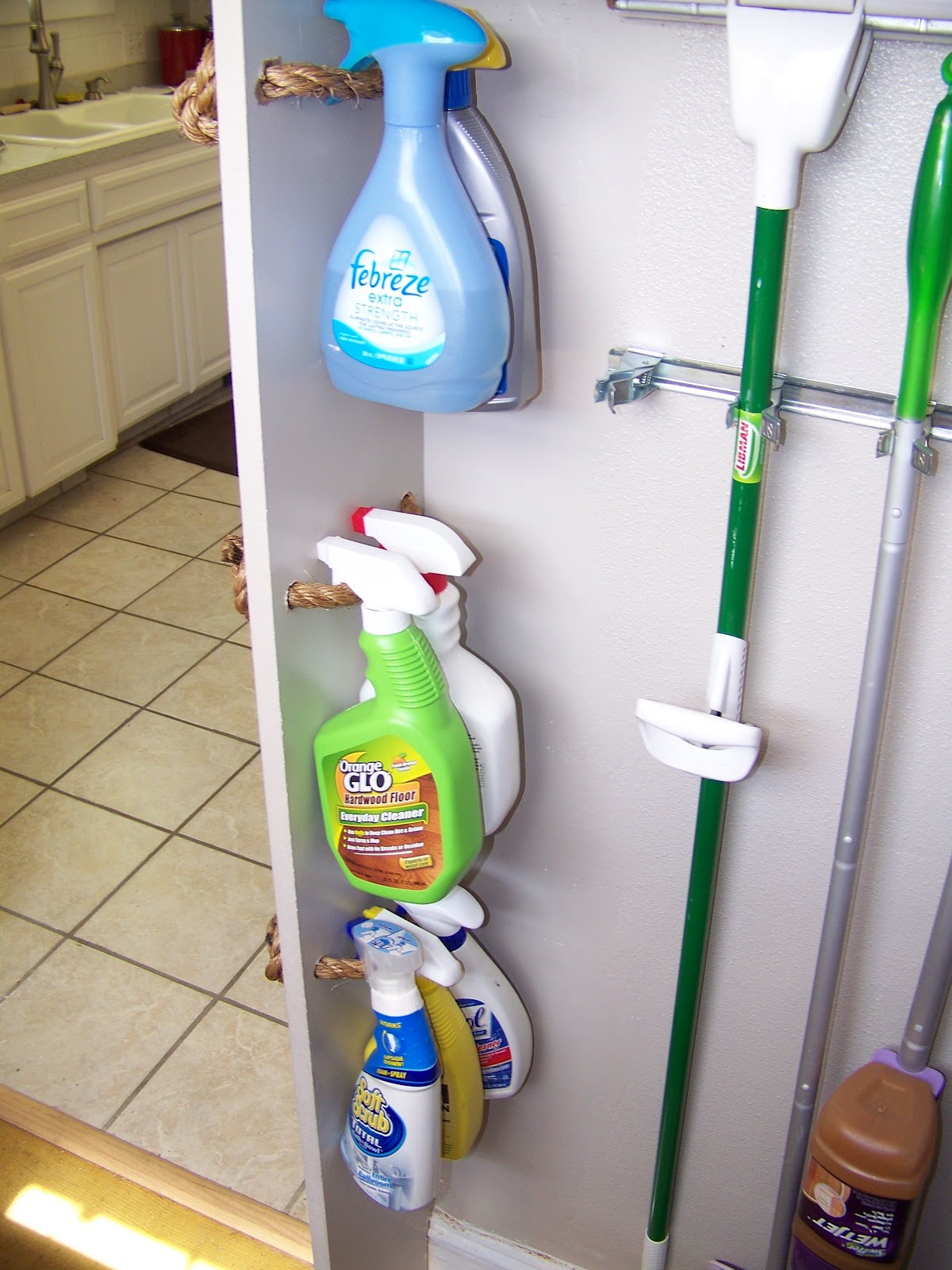 CK and Nate header Cleaning Bottle Storage in the Pantry