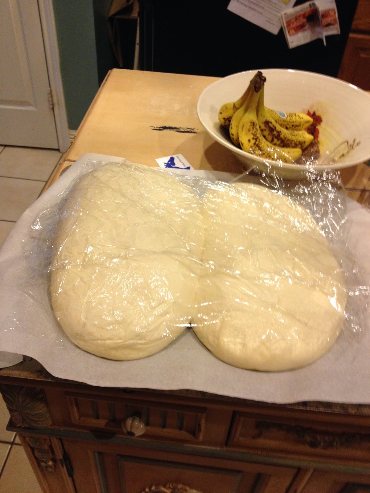 Yarni Gras! Easy Peasy Salami Bread and Marinara Sauce...