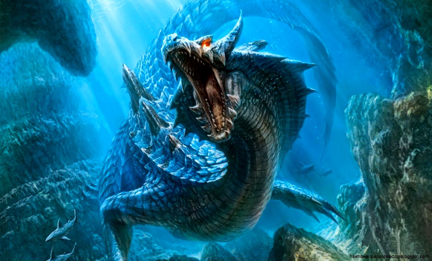 Water Dragon Sea Monster Water Dragon Sea Monster