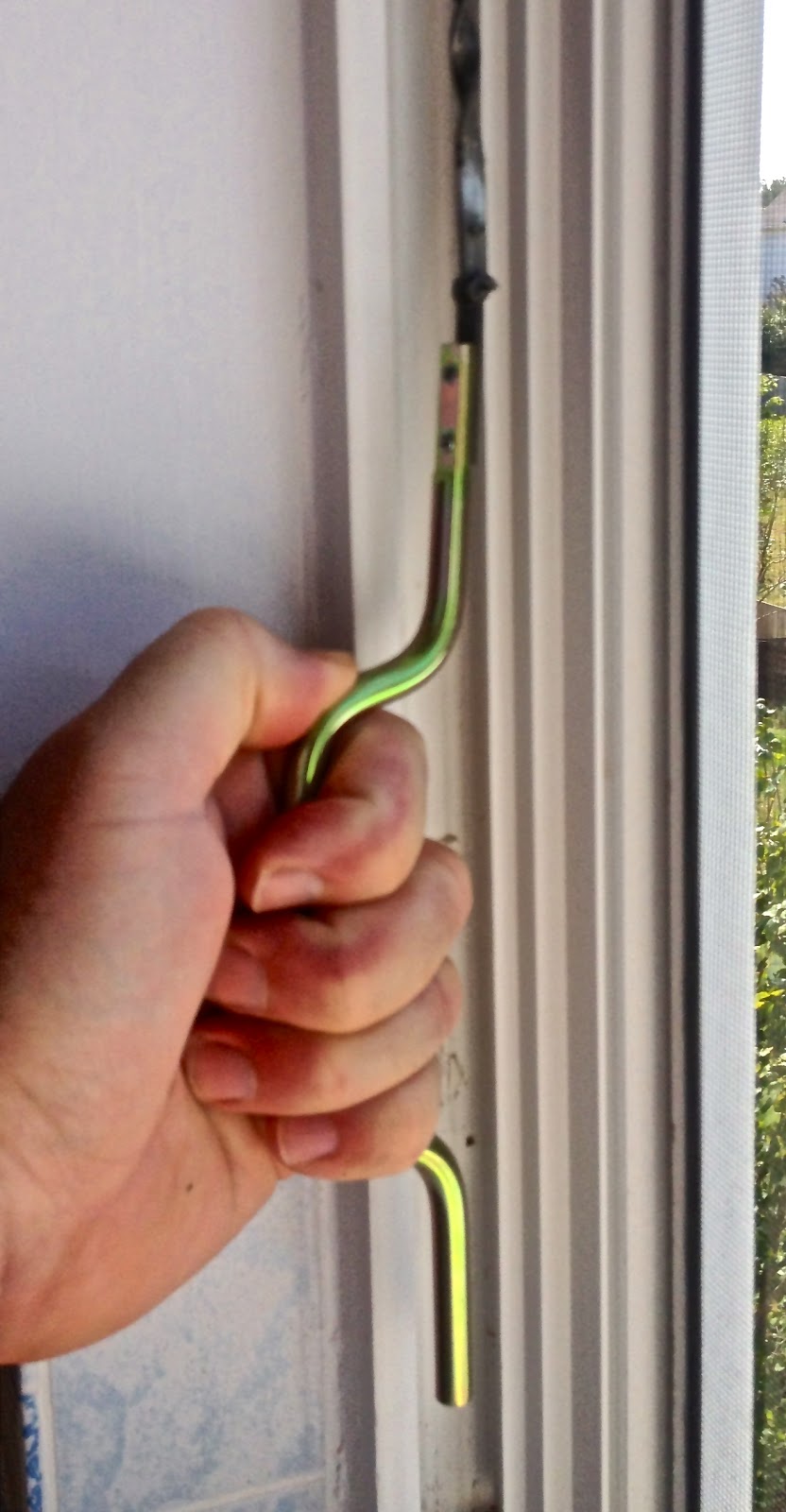 Just One Point Of View Vinyl Tilt Window Won't Stay