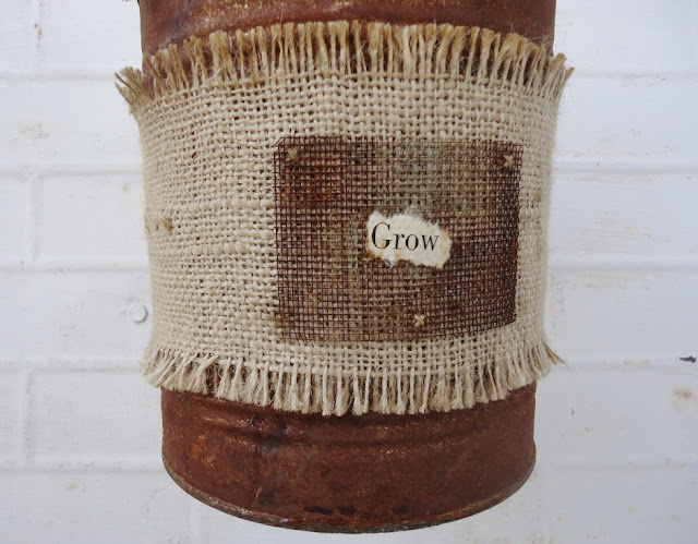 Repurposed Pans and Wooden Handles by http://knickoftimeinteriors.blogspot.com/