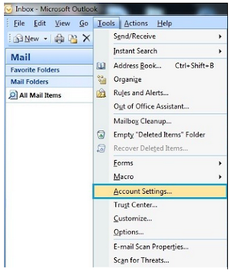 outlook configure microsoft account gmail