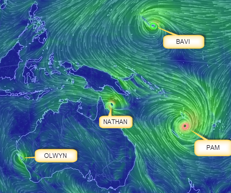 Cyclone Pam hits Vanuatu HotWhopper