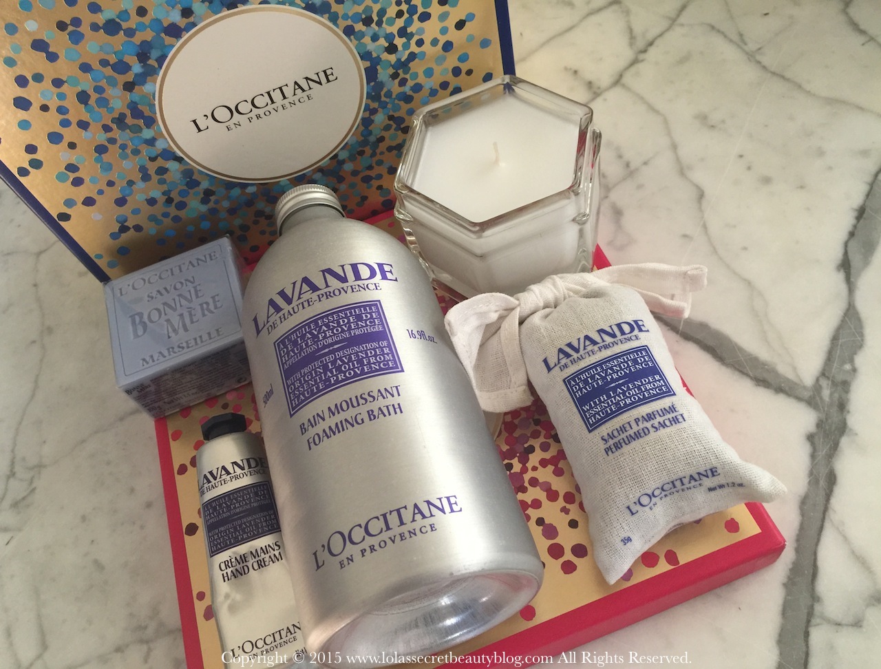 lola's secret beauty blog L'Occitane Relaxing Lavender Gift Set Review