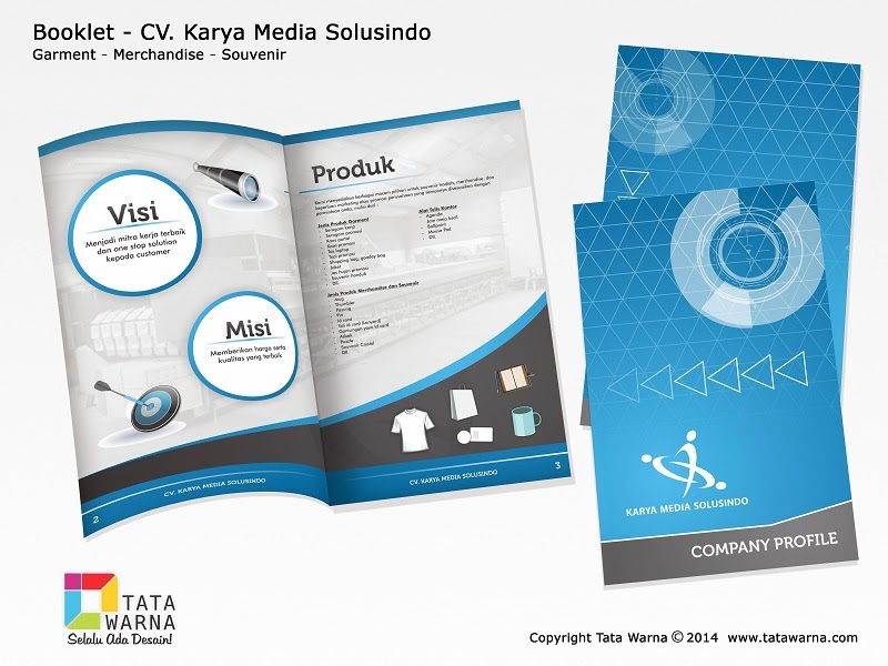 Contoh Desain Company Profile Booklet Perusahaan Garment, Merchandise Contoh Desain Company Profile Booklet Perusahaan Garment, Merchandise