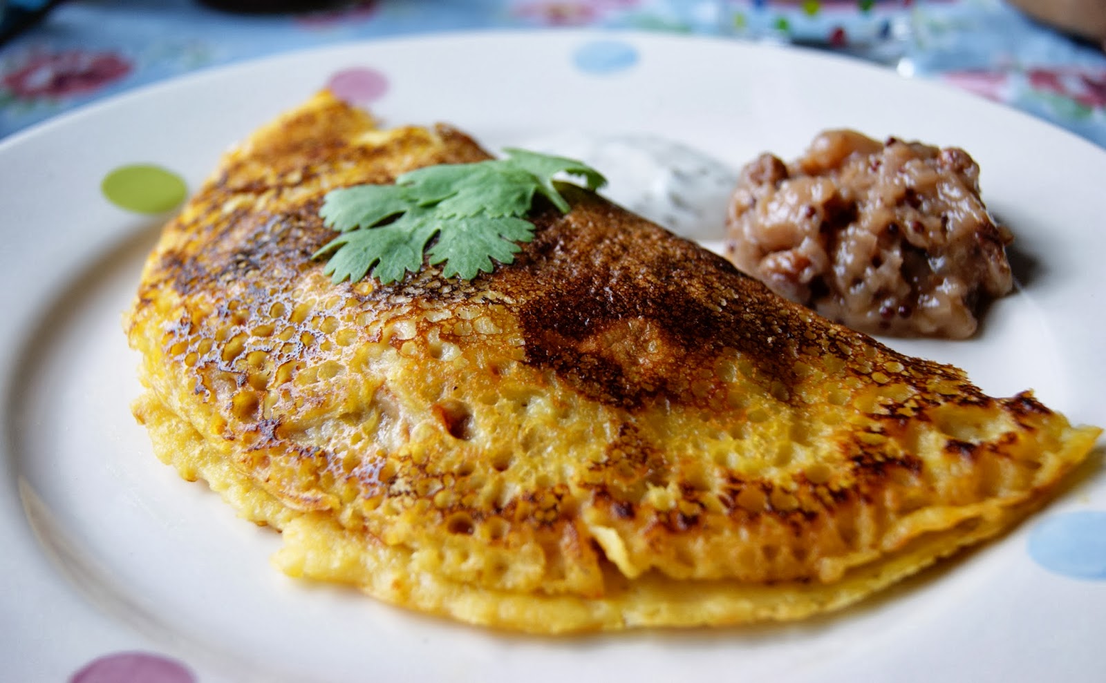 Anne's Kitchen Spicy Vegetable Chickpea Pancakes