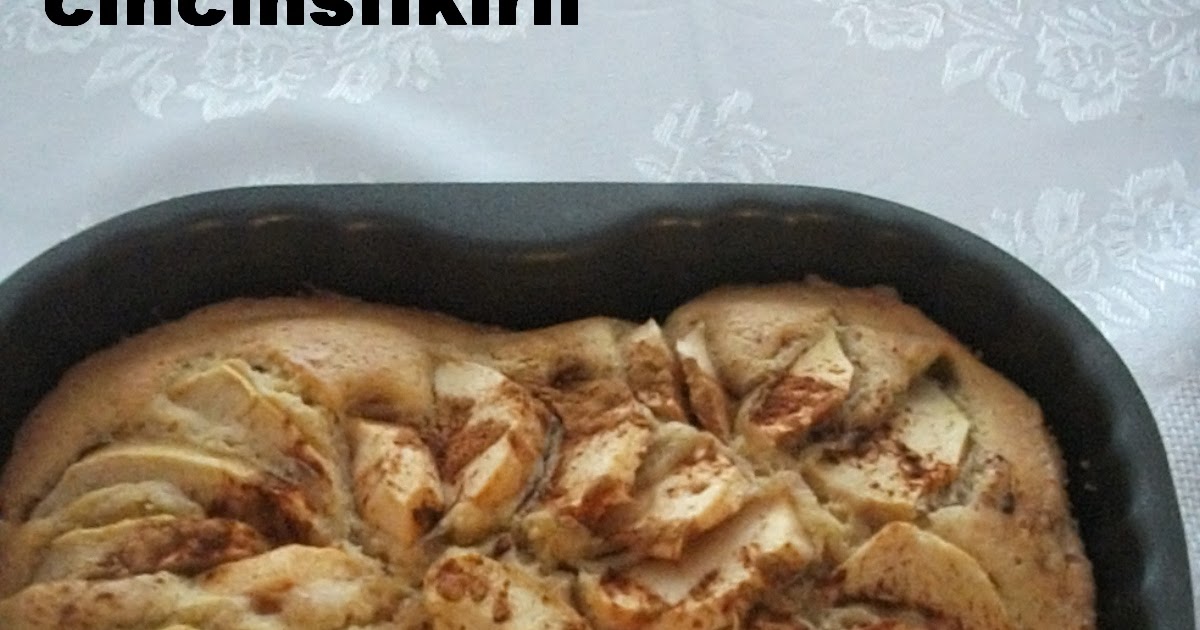 Cincinsfikirli KEPEK UNLU ELMALI KEK