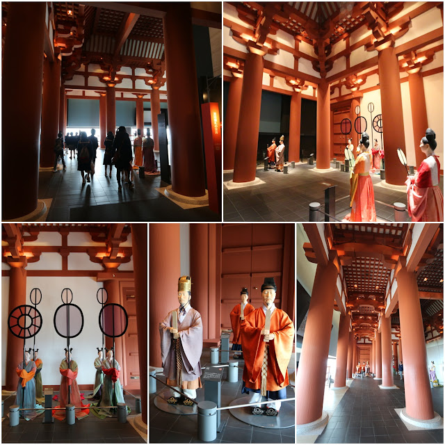 It is very impressive historical setting to attract visitors to understand Japanese history better at Museum of History in Osaka, Japan It is very impressive historical setting to attract visitors to understand Japanese history better at Museum of History in Osaka, Japan
