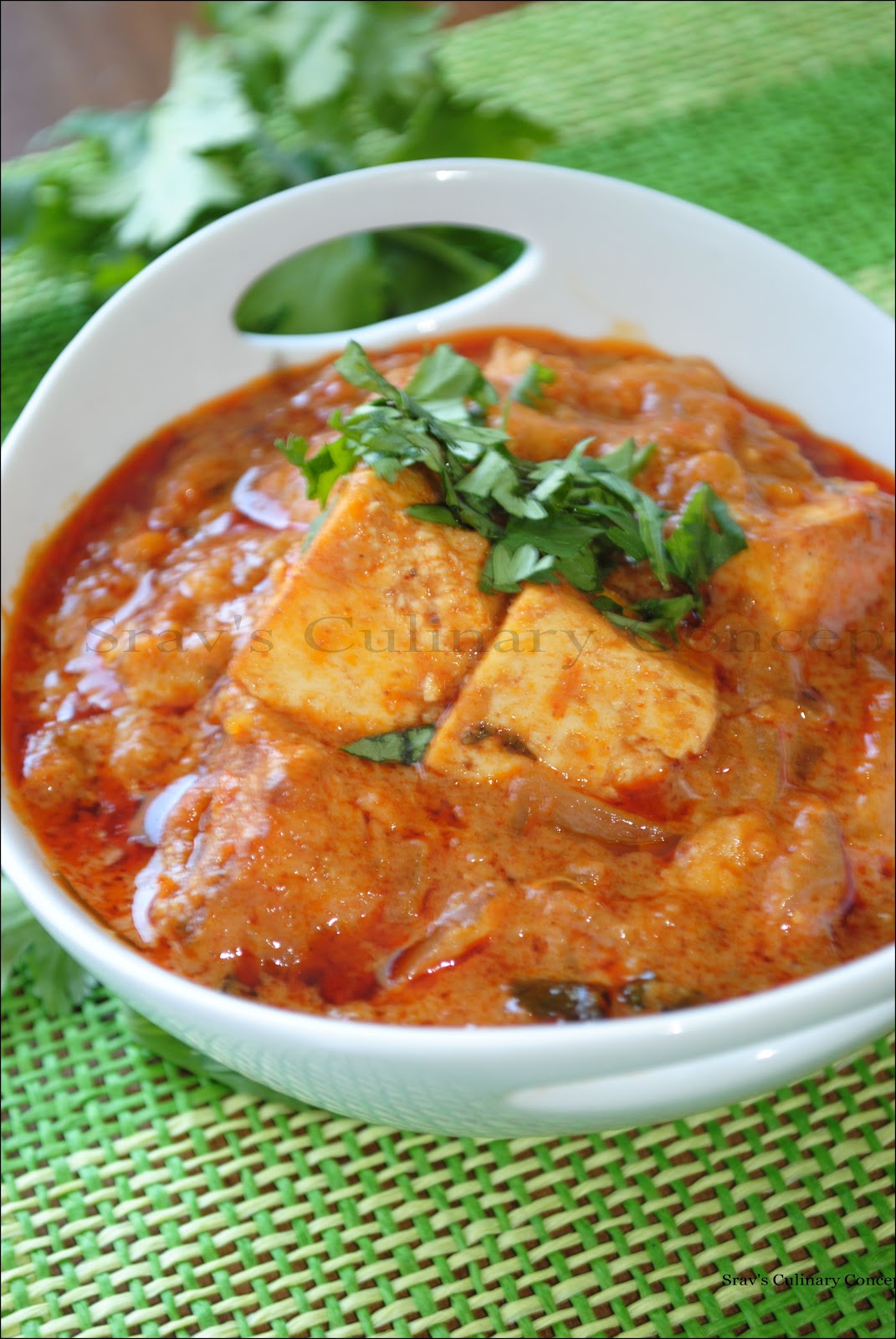 Srav's Culinary Concepts Paneer Butter Masala Restaurant Style