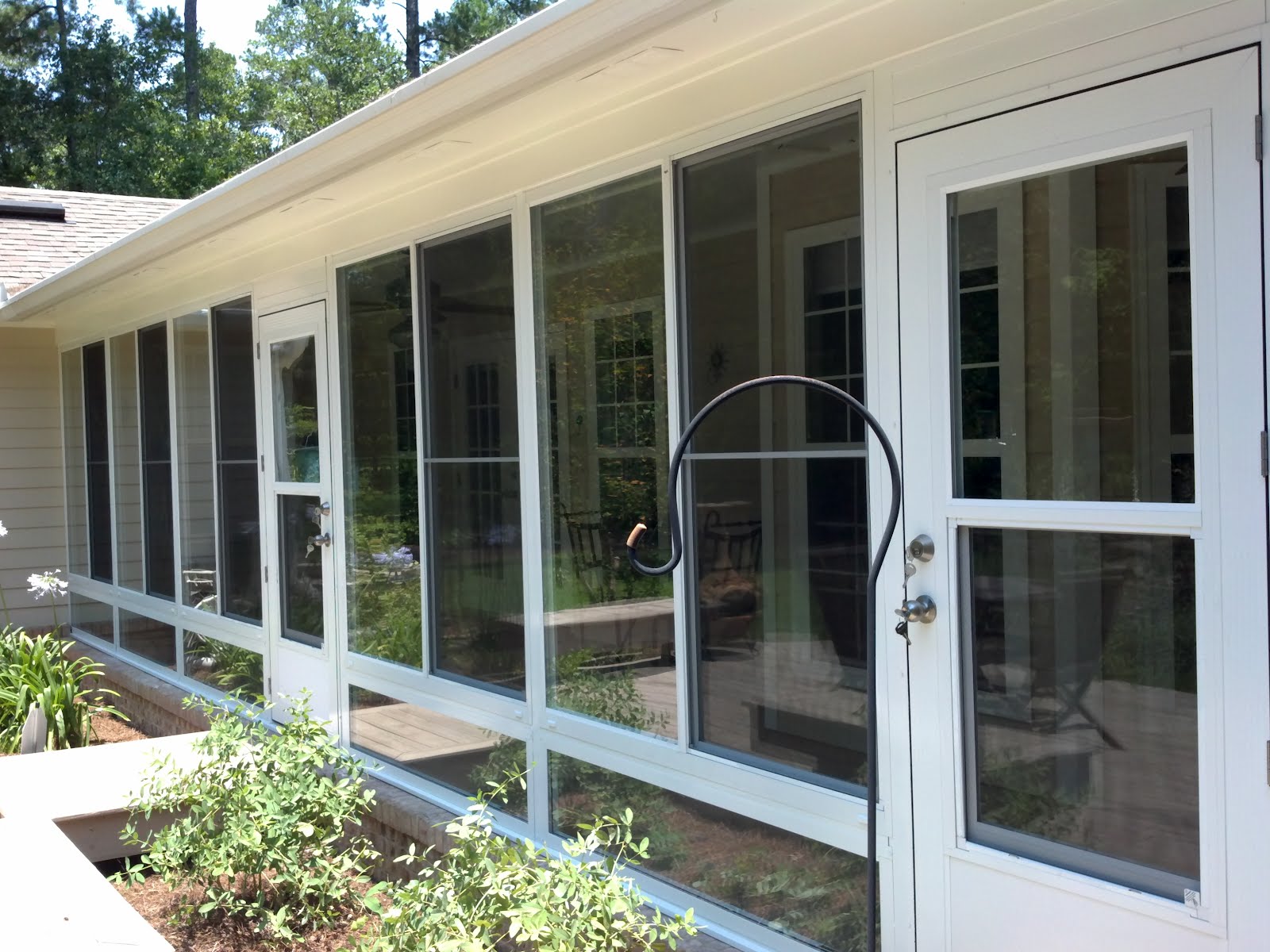 Screen Rooms Tallahassee: Glass Patio Enclosure Project.