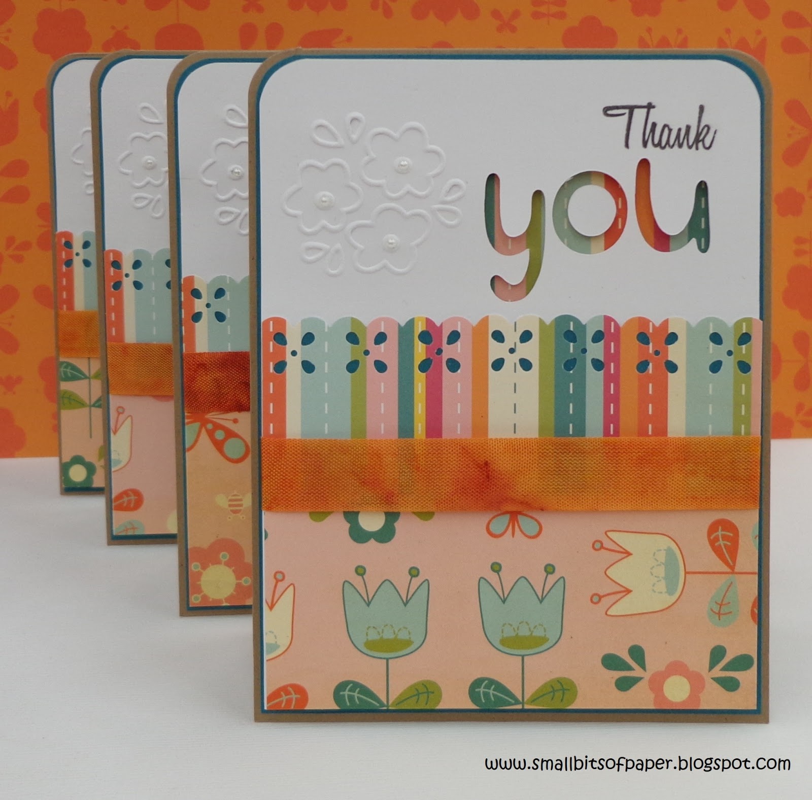 Thank You Cards Small Bits of Paper