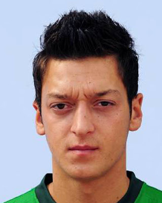 Mesut Ozil Hairstyles 2011