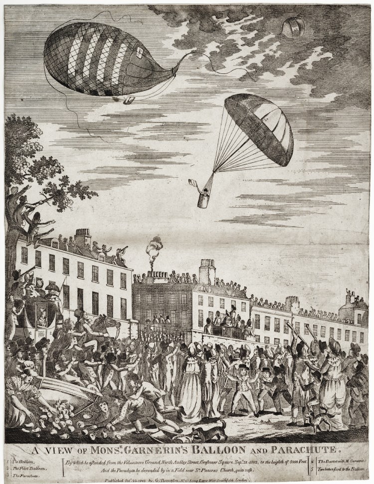 Regency Pastimes The Great Parachute Experiment of 1802 Regency Reader