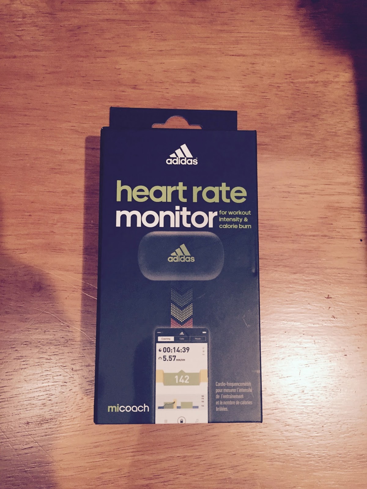 Triing to be Athletic Review Adidas Wearable Tech and miCoach Heart
