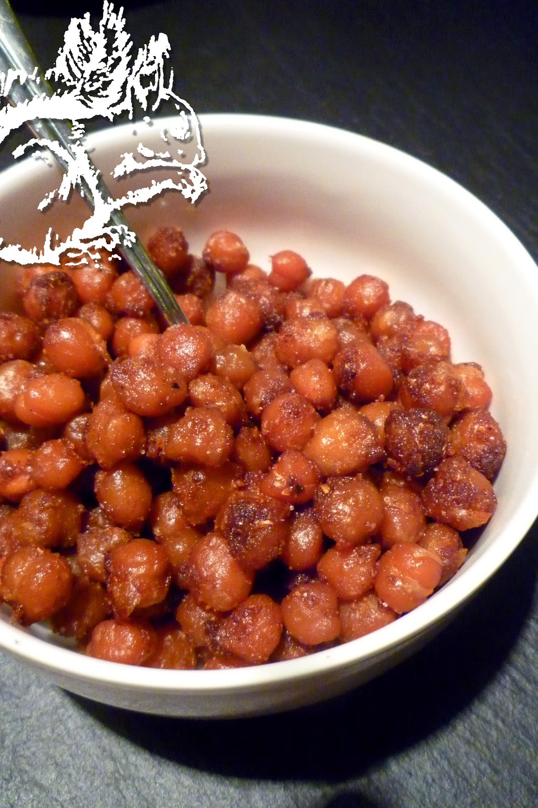 Squirrel of Nom's Tasty Treats Healthy Snack Tandoori Masala Chickpeas