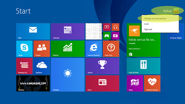 Start Menu Windows 8
