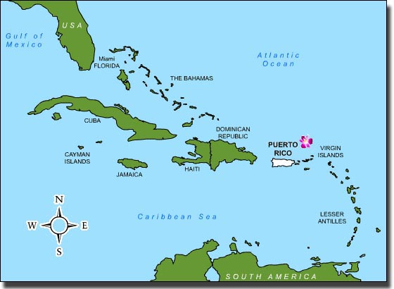 Puerto Rico size vs Cuba : r/MapPorn