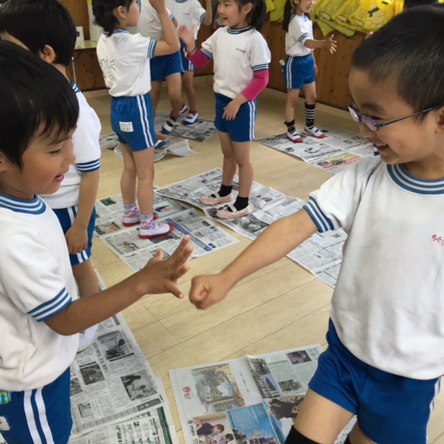 熊本県のちぐさ幼稚園ぶろぐ じゃんけんゲーム