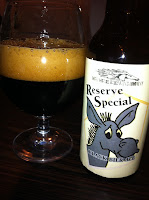 Långfredag med grillning och så Dark Horse Reserve Special Black Bier Ale