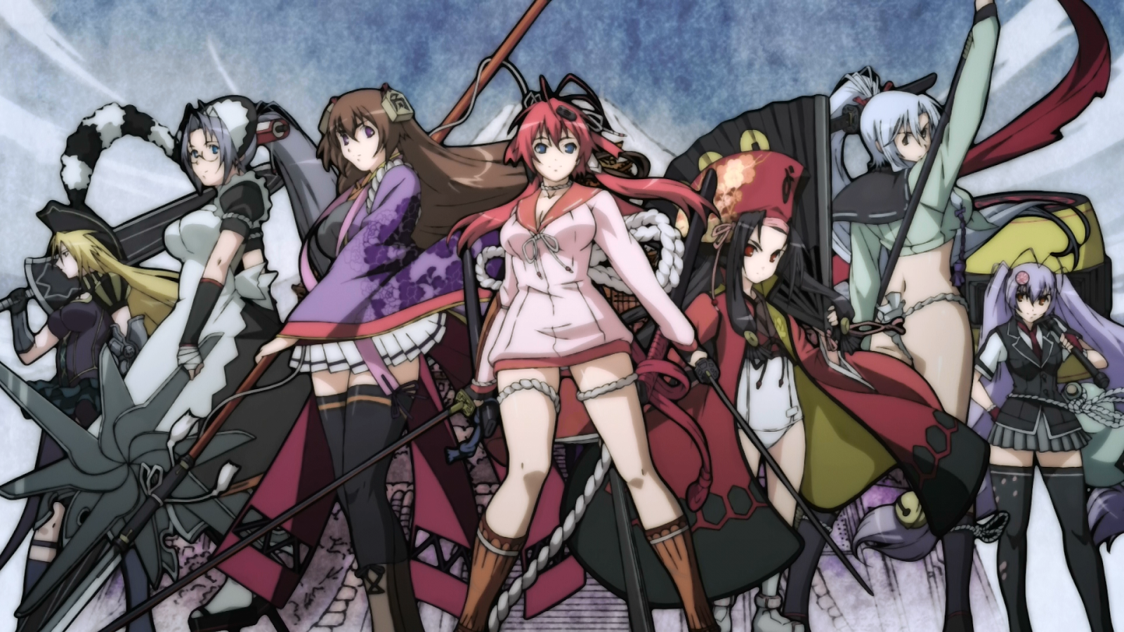 Download Estudio Rafelipe Anime Hyakka Ryouran Samurai Girls Free Wallpaper Estudio Rafelipe Anime Hyakka Ryouran Samurai Girls For iPhone