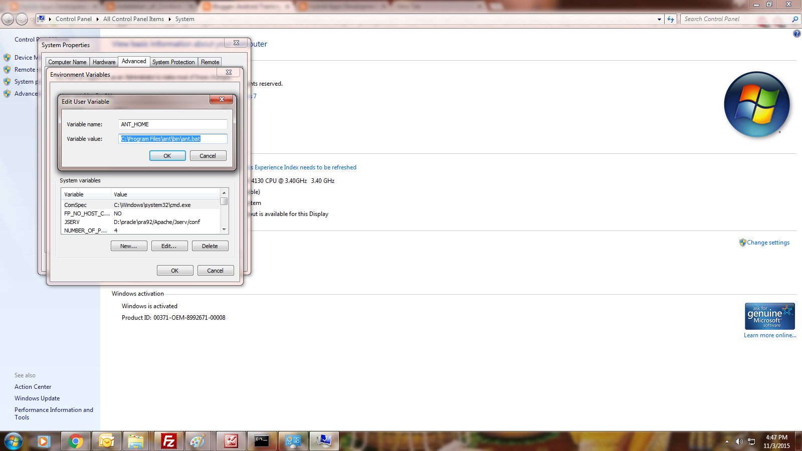 Step by Step Installation Of Cordova Cordova Tutorials