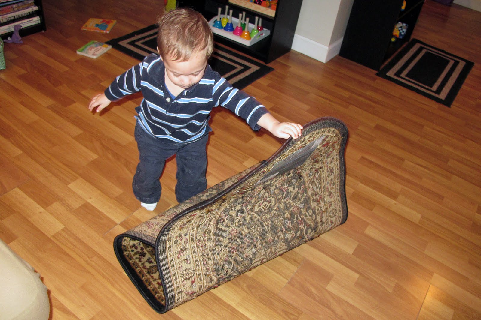 Peaceful Parenting Work Rug Responsibility and Carrying Works