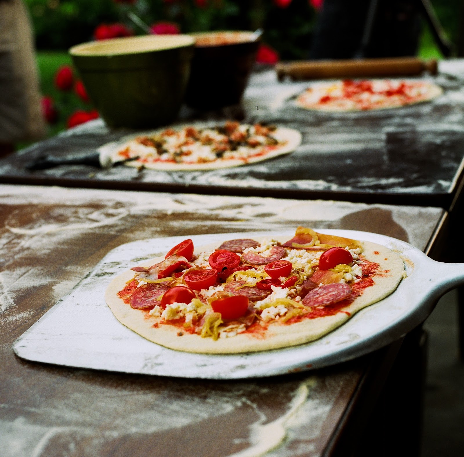 La Tavola Marche Pizza 101 Pizza Dough Recipe & Podcast on Making Pizza in a Wood Burning Oven