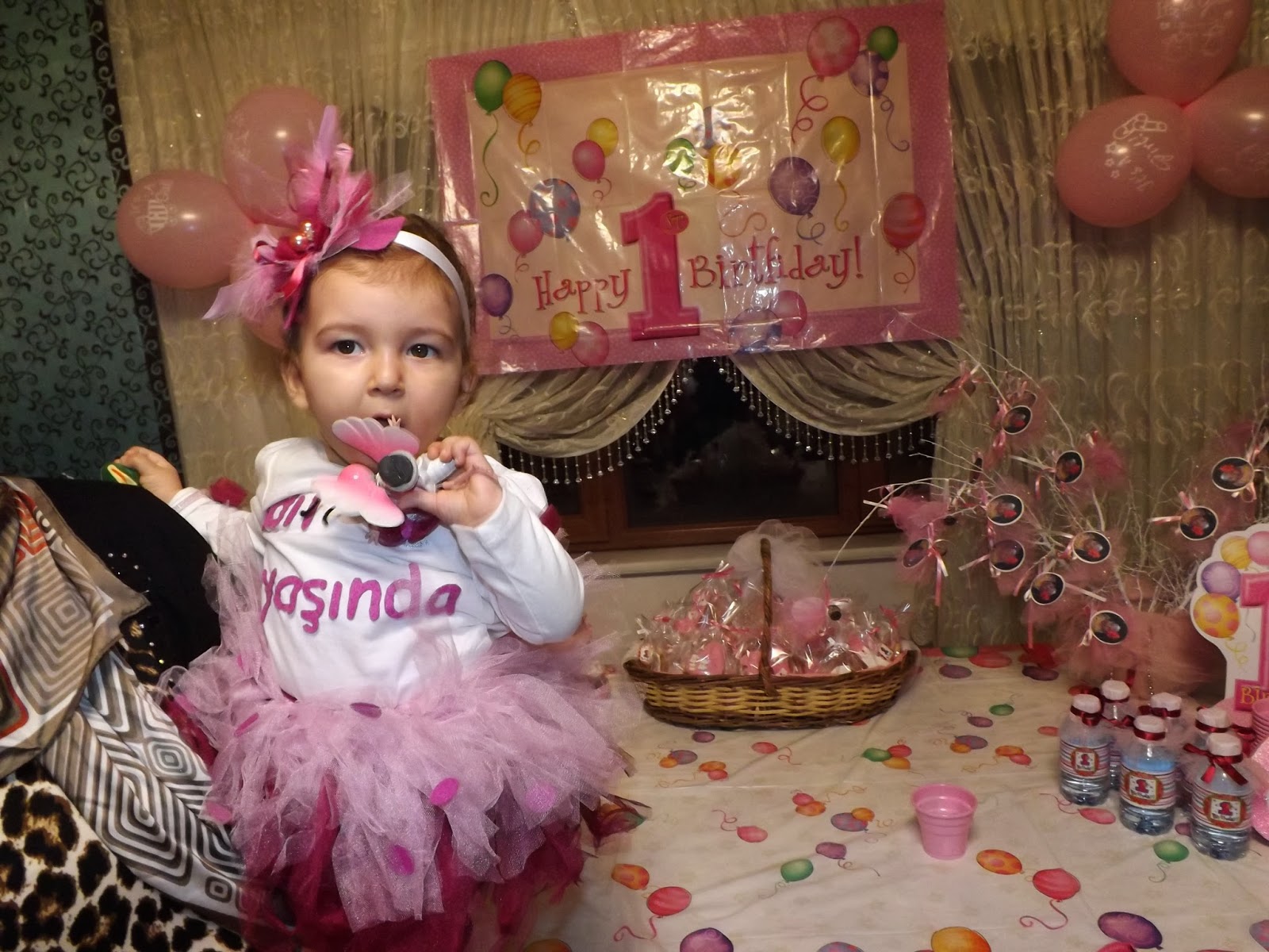 1 yaş doğum günü kıyafetleri anne bebek