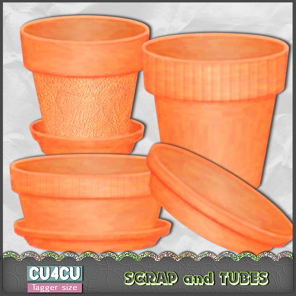Painted Clay Pots (CU4CU) .Painted+Clay+Pots_Preview_Scrap+and+Tubes