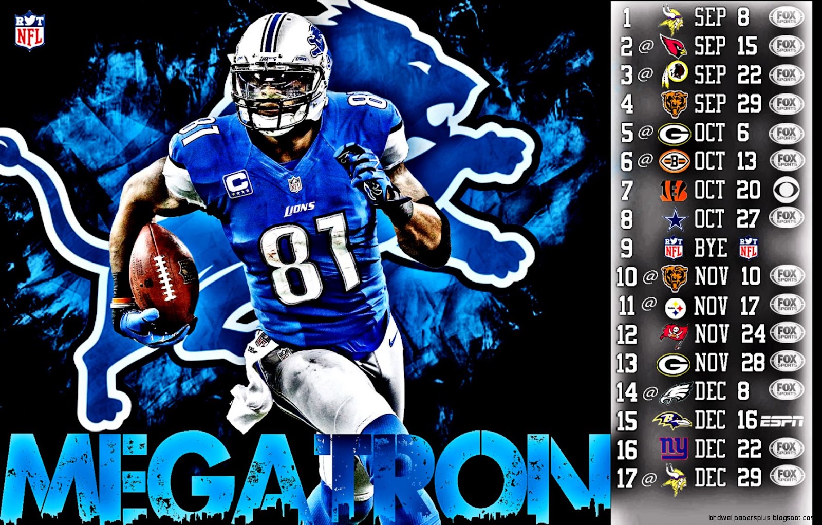 Lions NFL Cool Football Backgrounds Lions NFL Cool Football Backgrounds