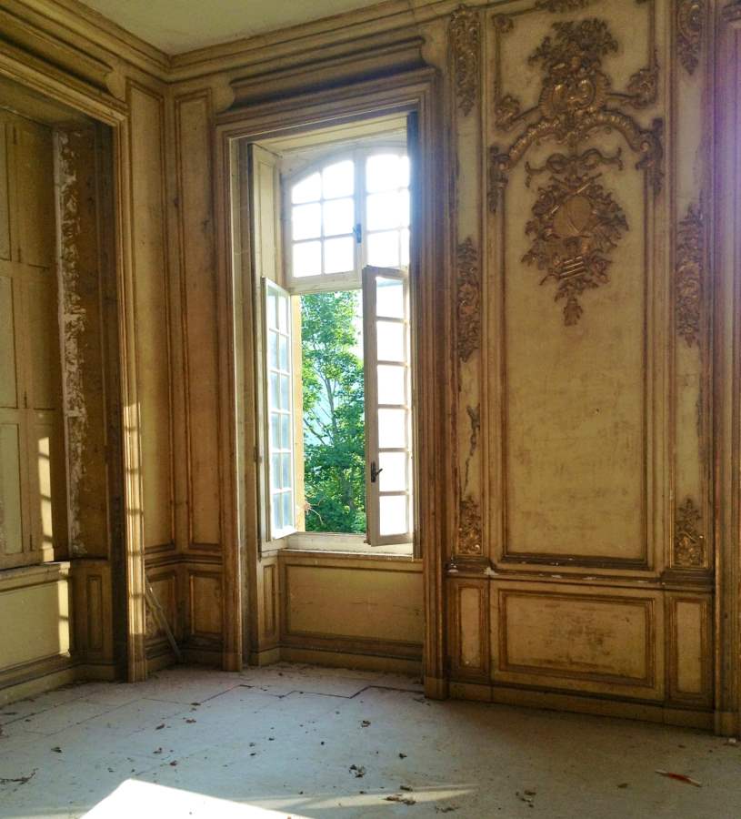 lamb & blonde A fairytale French chateau under restoration