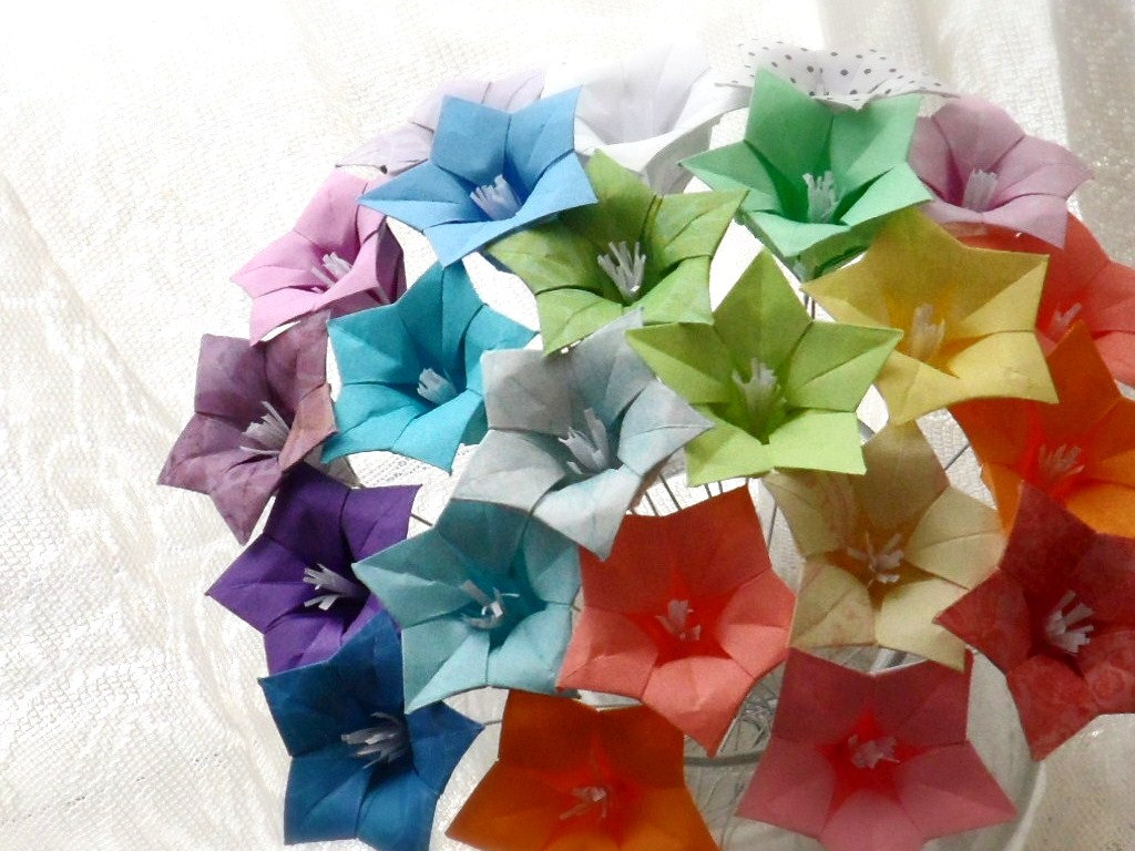 Lady A Paper folding for my decoration