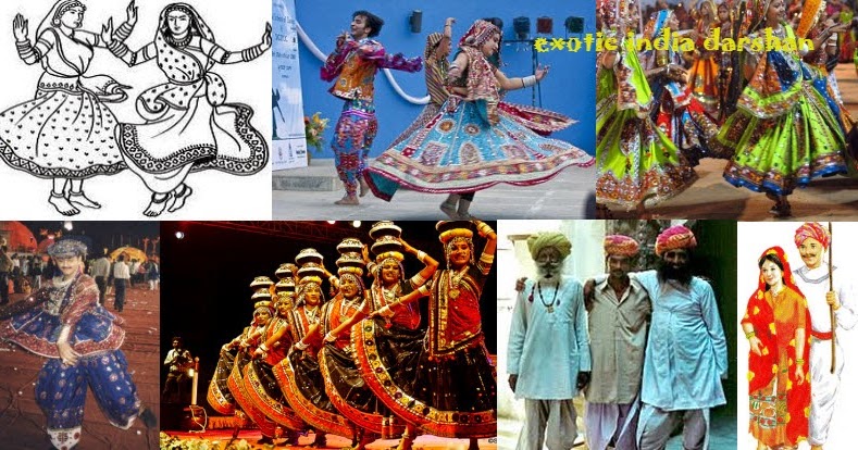 Exotic India Darshan: Traditional Costumes of Gujarat – Use of Enticing