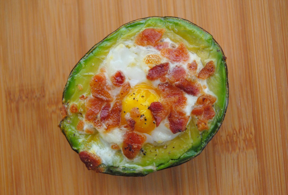 SteakNPotatoesKindaGurl Avocado Bacon and Eggs