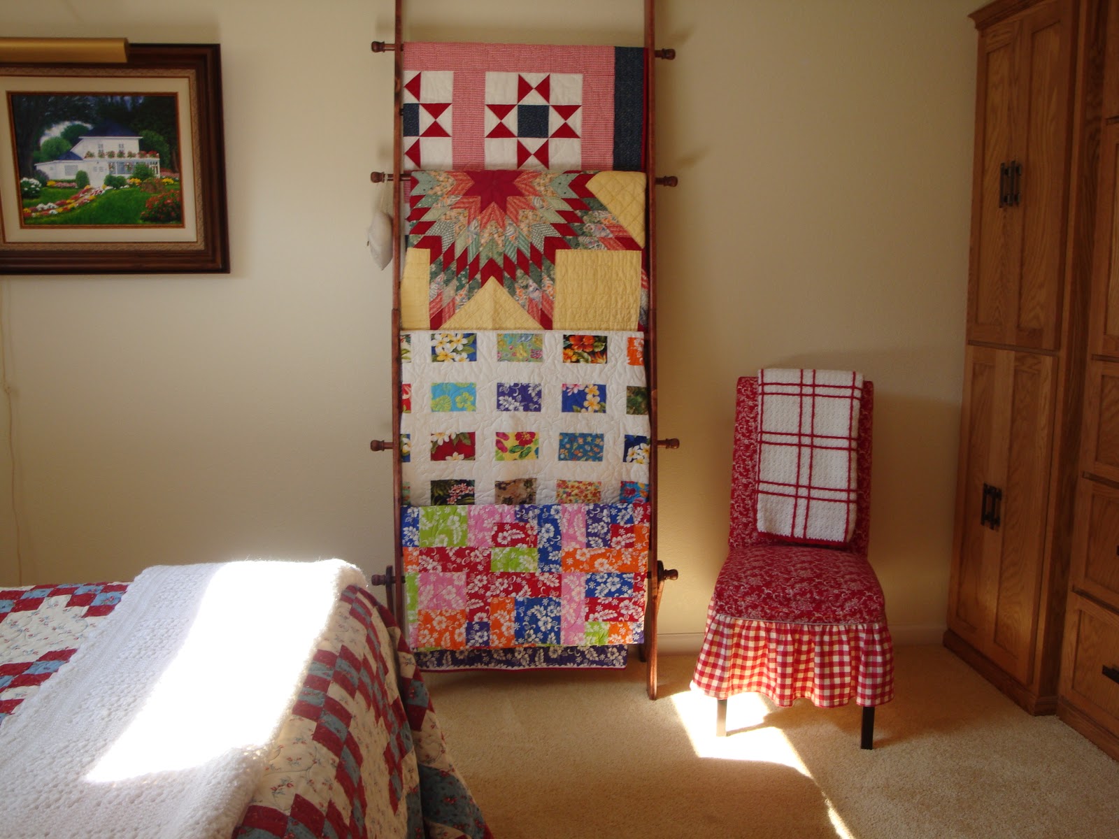 Home is Where the Heart is Quilt Show & Quilt Rack