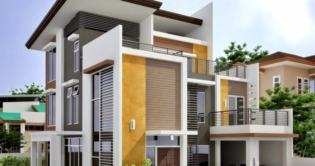 Eksterior Rumah Minimalis Modern Yang Sederhana Dan Elegan