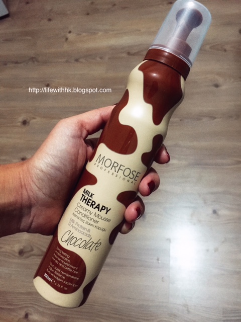 life with hellokitty morfose milk theraphy cikolatali sac bakim kopugu