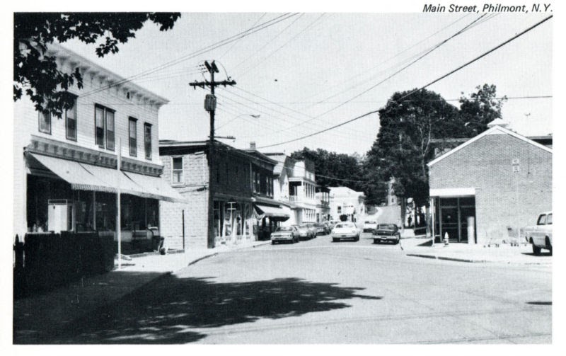 Old Pictures of Columbia County NY Main Street, Philmont NY
