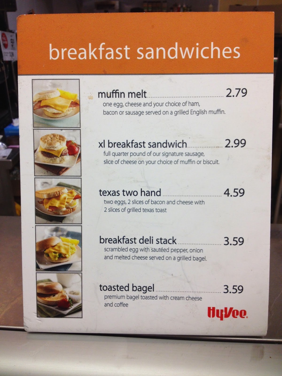52 Sandwiches Breakfast Sandwich 13 HyVee aka A Sandwich From The