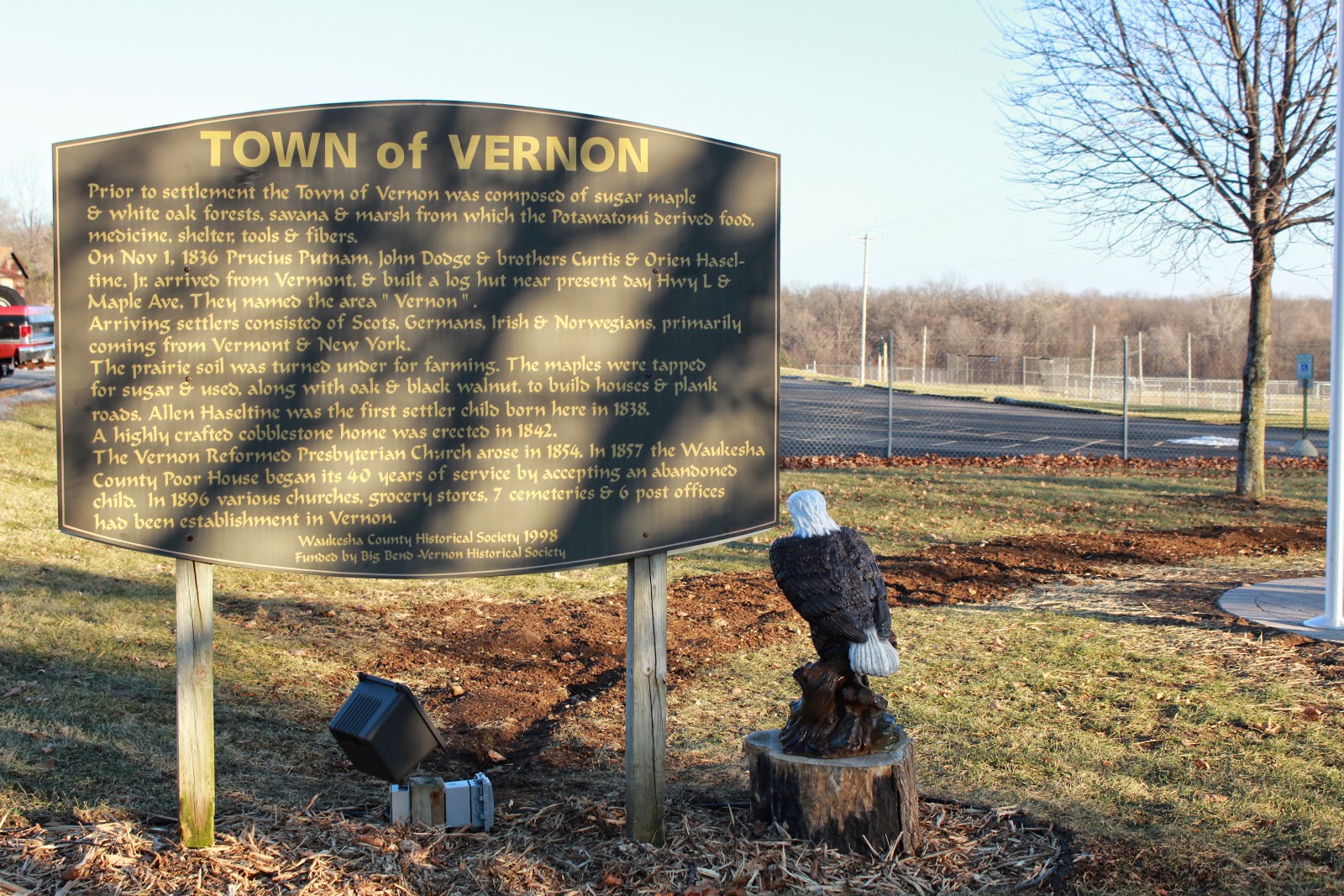 Wisconsin Historical Markers Town of Vernon