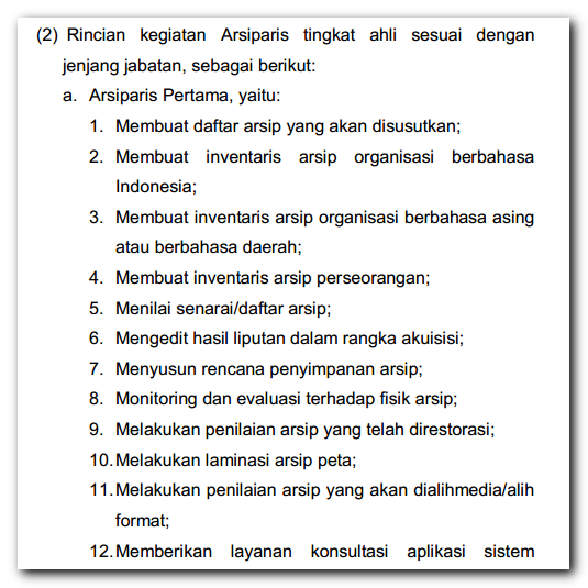 Skpedia Com Penyusunan Skp Bagi Jabatan Fungsional Arsiparis