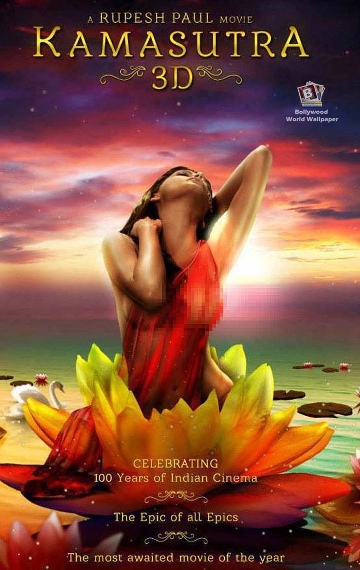 Bollywood World Wallpapers: sherlyn chopra kamasutra 3d poster